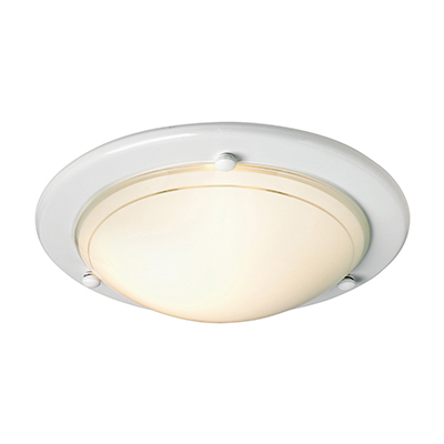 *** Disc *** Gym Ceiling Light White E27 1x60w