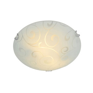 Stem Ceiling Light Chrome E27 3x60W