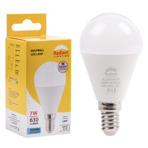 Golfball Frosted 7W LED E14 5000K 105lm