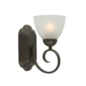 Beau Wall Light Antique Bronze E27 1x60w