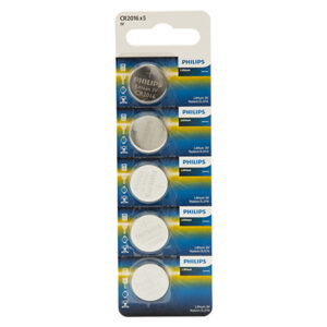 ***Philips CR2016 Lithium Coin Battery 3V 5 Blister