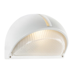 *** Disc *** Bulkhead Wedge Eyelid White 1xE27