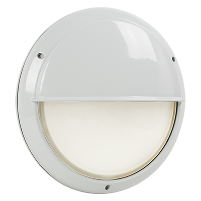 *** Disc *** Round Large Eyelid Bulkhead White 1xE27
