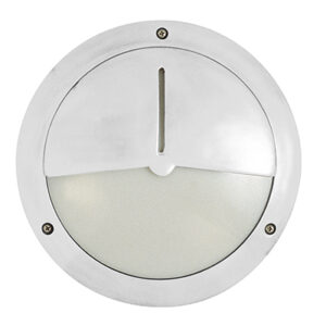 *** Disc *** Bulkhead Round Large Eyelid White PL 2x9w