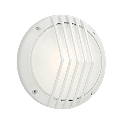 *** Disc *** Bulkhead Round Large Grid PL 2x9w