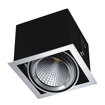 *** Disc *** Downlight Mh G12 35/70w/150w-square Tilt 1lt