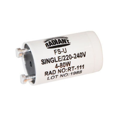 ***disc***Fluorescent Starter FS-U 4-80w RT-111 High Quality