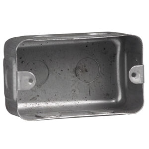 Wall Box 100x50mm Galvanized