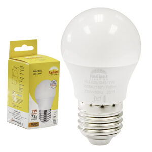 Golfball Frosted 7W LED E27 3000K N