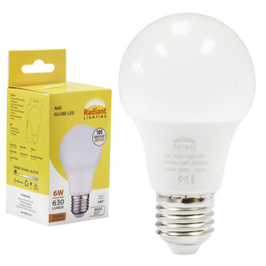 A60 6W LED E27 3000K 105lm