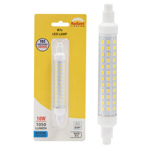 QI Clear 10W LED R7s J118mm 6500K 105lm