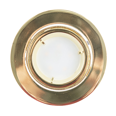 ***Die Cast Downlight 93mm Dia Brass NO L/Holder (D19SB)