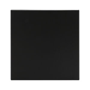 Horizon Modern Blank Plate 4x4 Black