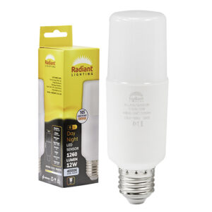 Stick Lamp T44 Day/Night Sensor 12W LED E27 4000K 105lm
