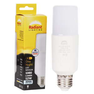 Stick Lamp T44 Day/Night Sensor 12w LED E27 4000K 105lm