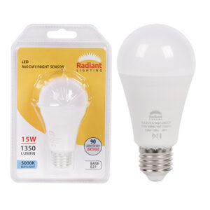 A60 Day/Night Sensor 15W LED E27 5000K 105lm
