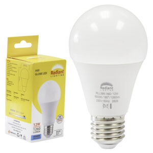 A60 12W LED E27 6500K 105lm