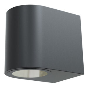 Ombra Outdoor Wall Light Black LED 7Wx1