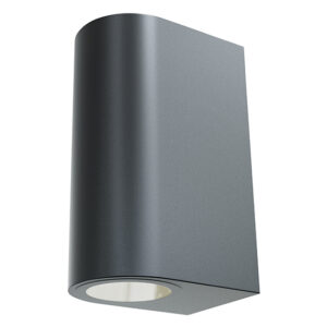 Ombra Outdoor Wall Light Black LED 7Wx2