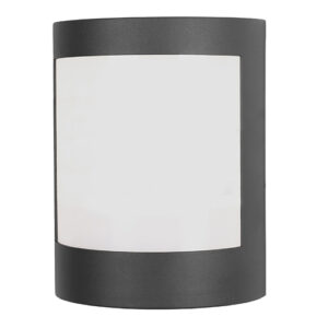 Plain Outdoor Wall Light Black