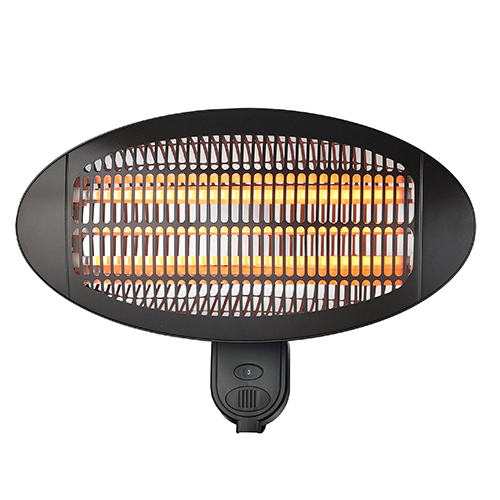 Radiant Wall-mounted Quartz Heater 2000W Indoor or Outdoor